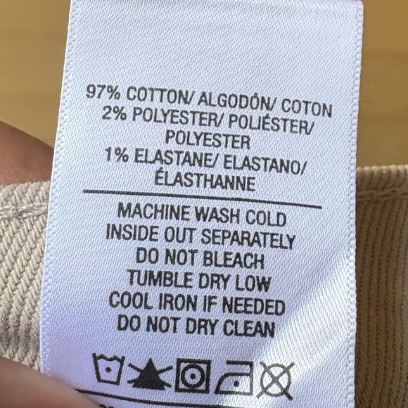 Hudson Jeans Tan Straight Leg Denim - Picture 9 of 9